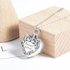 Ciondolo d'amore "Loved Forever" in argento sterling