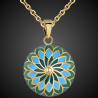 Pendentif Bola de grossesse, L'appeleur d'ange, Clochette des Anges grand "Fleur d'aster"