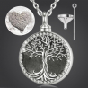 Handmade Keepsake Pendant "Tree of Life" solid Sterling Silver for ashes