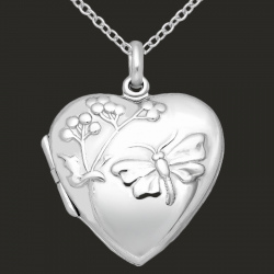 "Fly away!" locket