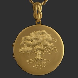 Albero della Vita oro Porta Ricordi grande