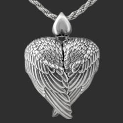 "Archangel Wings" Locket