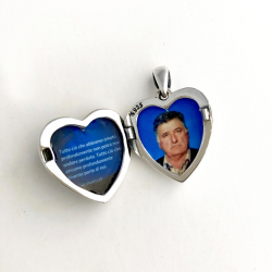 Photo  Adjustment, Printing and Installation in the Locket Pendant