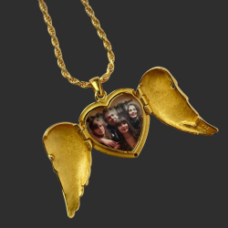 Photo  Adjustment, Printing and Installation in the Locket Pendant